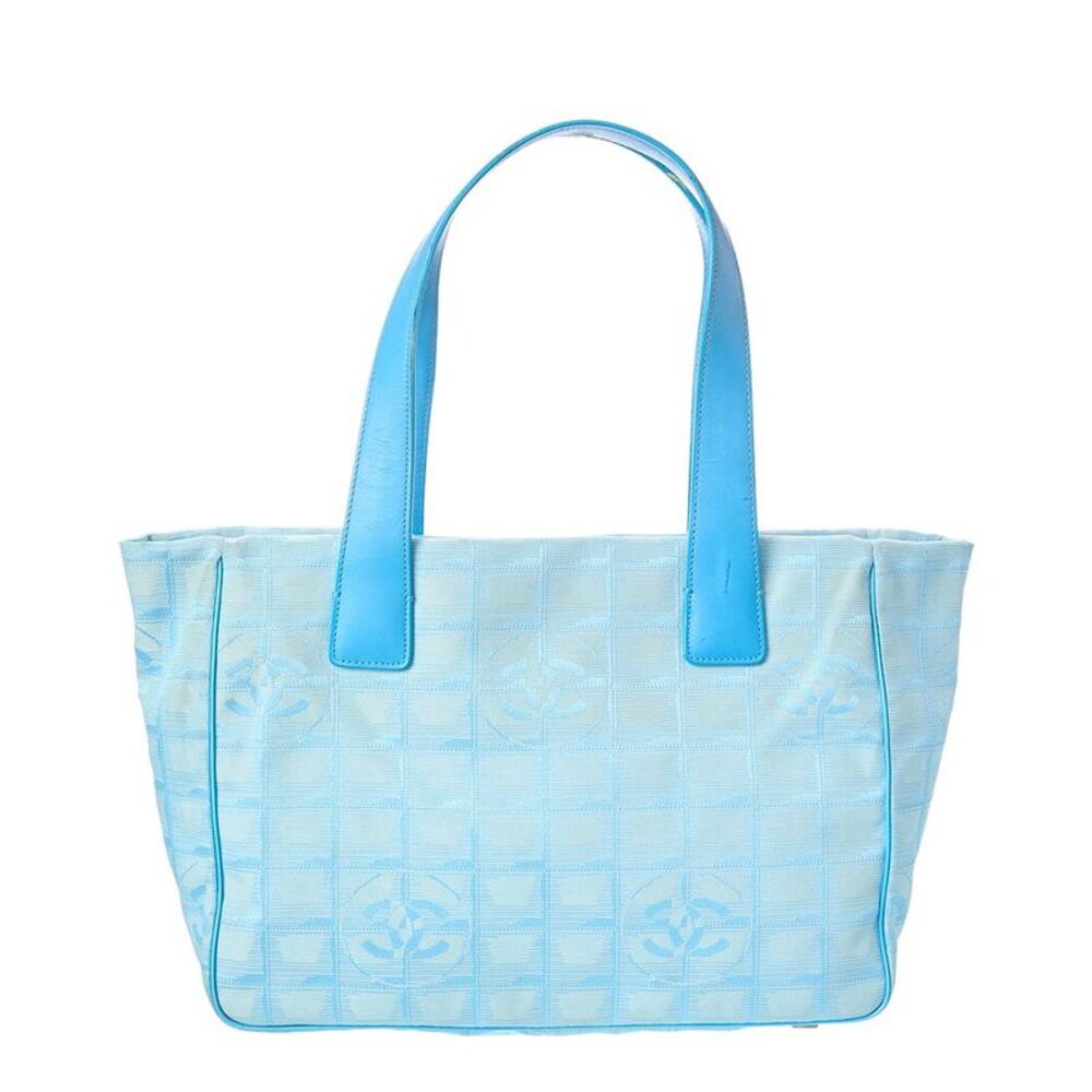 Chanel Blue Quilted Nylon Niryu New Travel Line Tote (Authentic Pre-Loved)